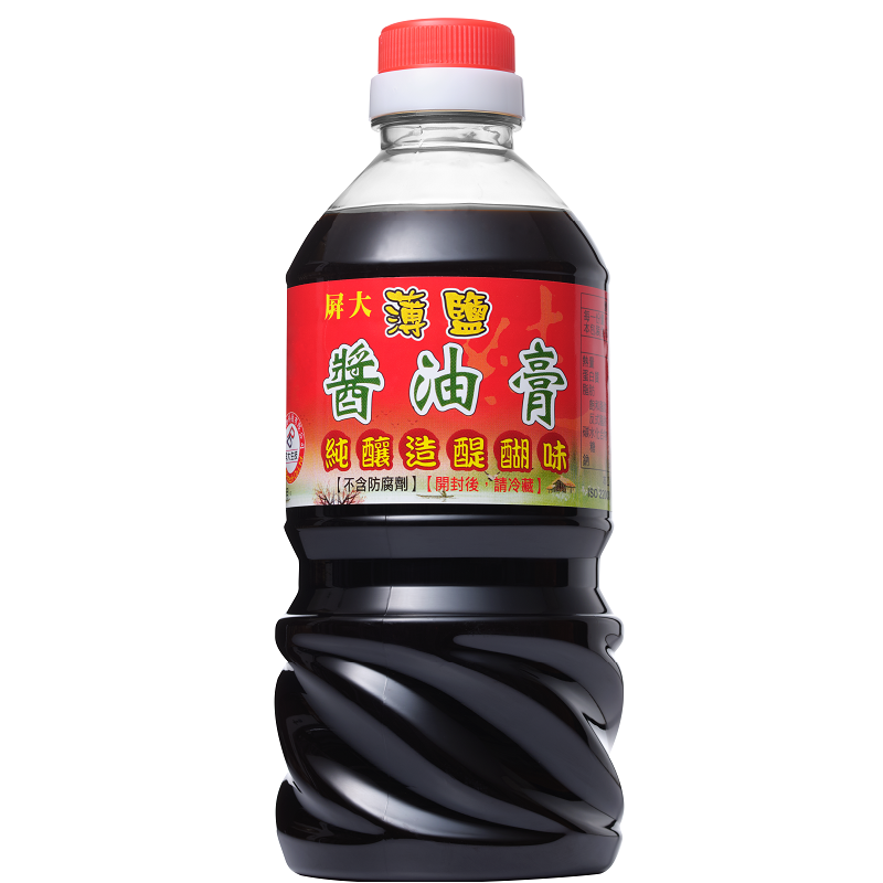 屏大薄鹽醬油膏670g, , large