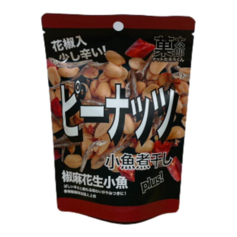 太郎麻辣花生小魚乾, , large