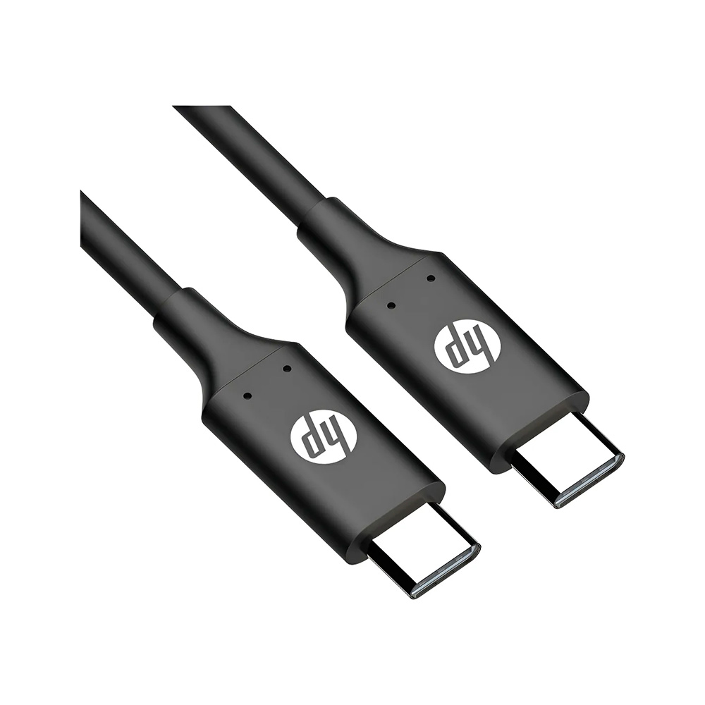 【HP 惠普】HP DHC-TC107 Type-C充電線 速充快充線-黑色(2m), , large