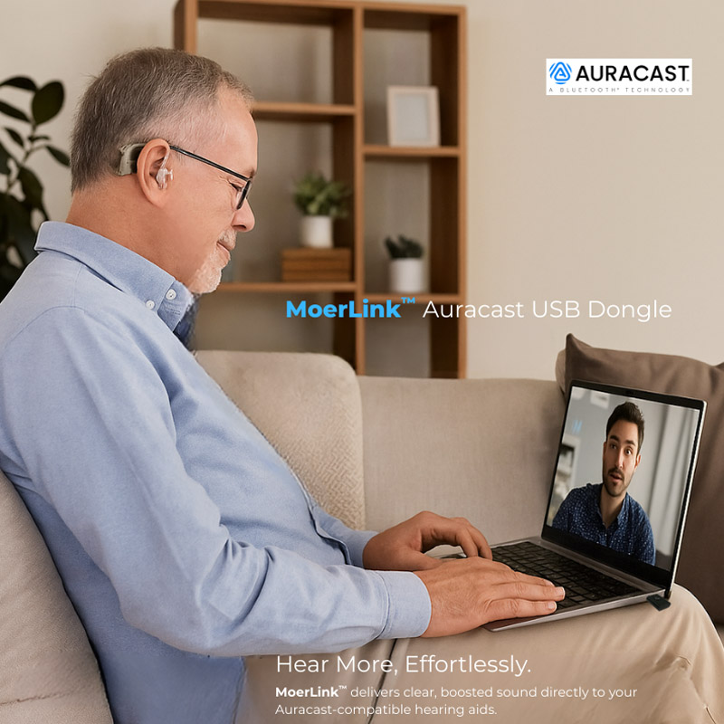 SoundLinker&trade; Portable Auracast&trade; Audio Transmitter/Remote Mic, , large