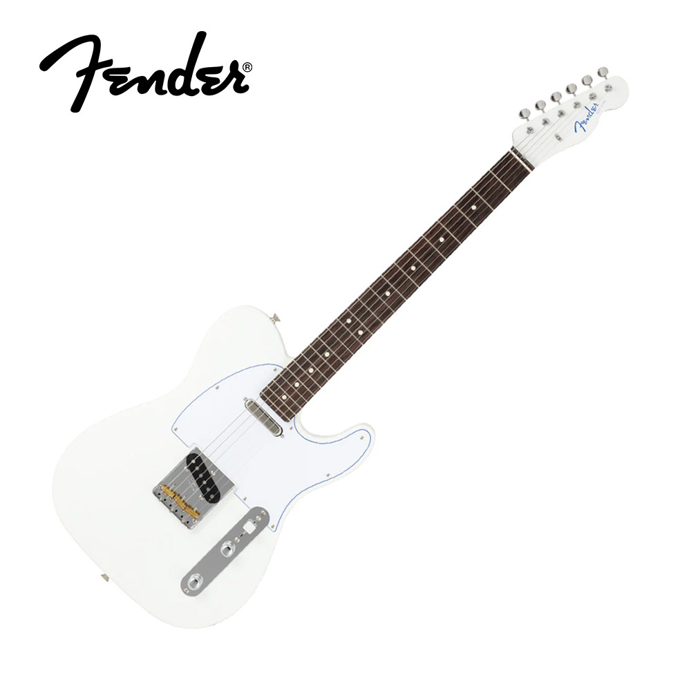 Fender MIJ LTD-25 Tele RW Blanc