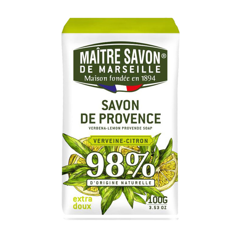 〔本野有限公司〕法國玫翠思普羅旺斯植物皂100g(檸檬馬鞭草)-2入, , large