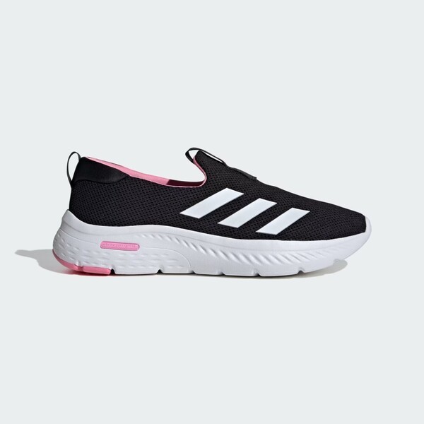 Kixpress-Adidas Cloudfoam Move Lounger 女 運動休閒鞋 懶人鞋 舒適 黑 粉紅 [ID6516], , large