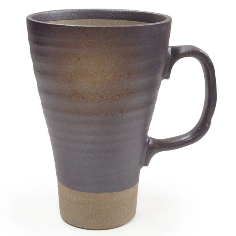 [豐名日本餐具] 5.0"啤酒杯 鐵黑 / C05MG0-1