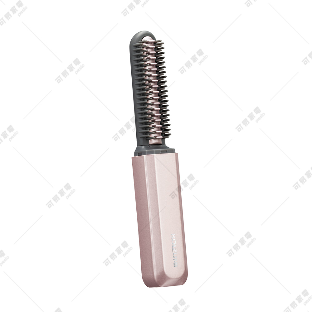 【可易家電】日本KOIZUMI小泉成器 mini瀏海梳-粉色 KHR-G420-PE, , large