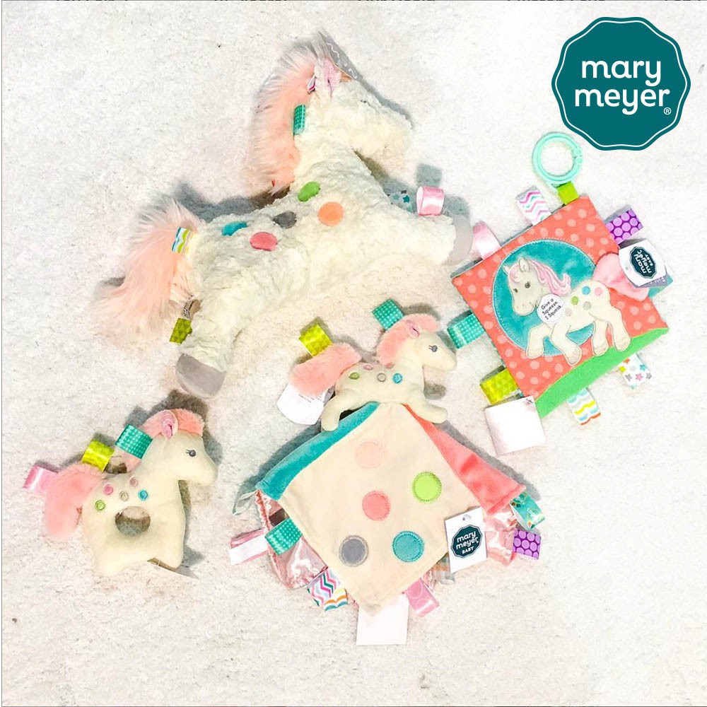 官方直營【MaryMeyer】標籤親膚安撫巾-彩虹小馬, , large