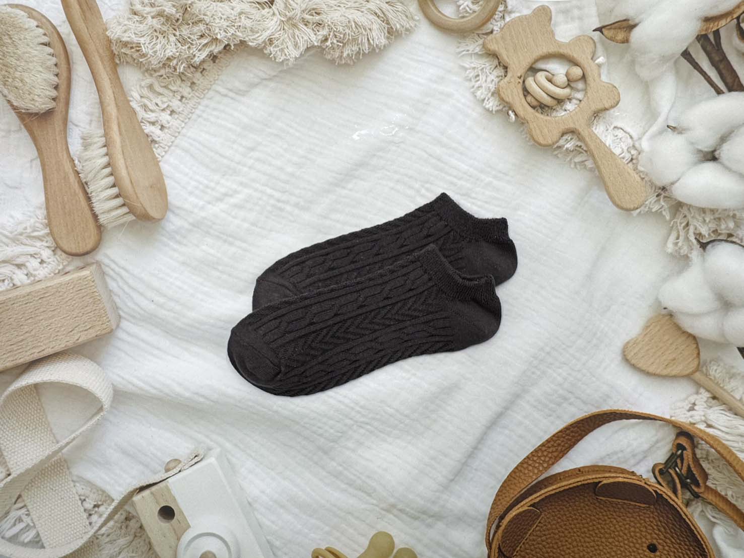 【RUNWAY】《RUNWAY SOCKS》Japanese/Korean Style Candy Socks &ndash; 22 Colors, Double Cylinder No-Show Socks &ndash; Dark Gray Limited Quantity &ndash; While Supplies Last, , large