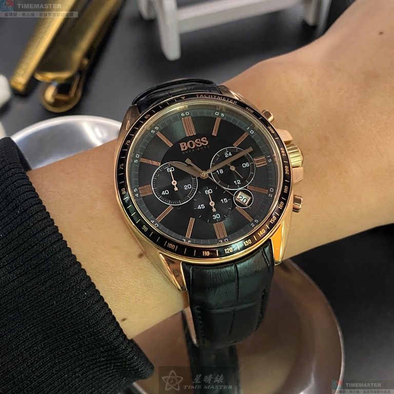 [TIMEMASTER] BOSS watch, 44mm, HB1513092, , large