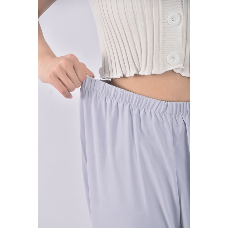 (S) 高腰寬鬆紫色長褲二手衣, , large