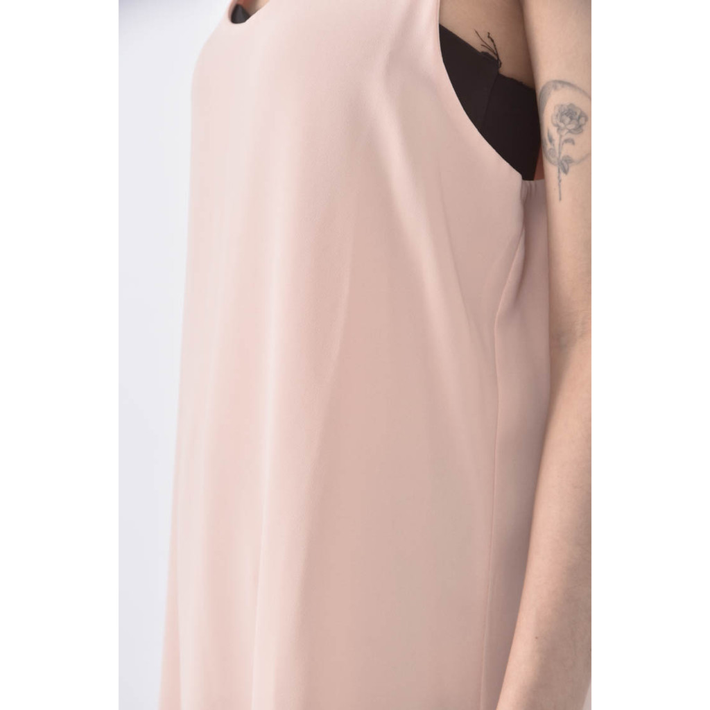 (S) laffine無袖淺粉色上衣二手衣, , large