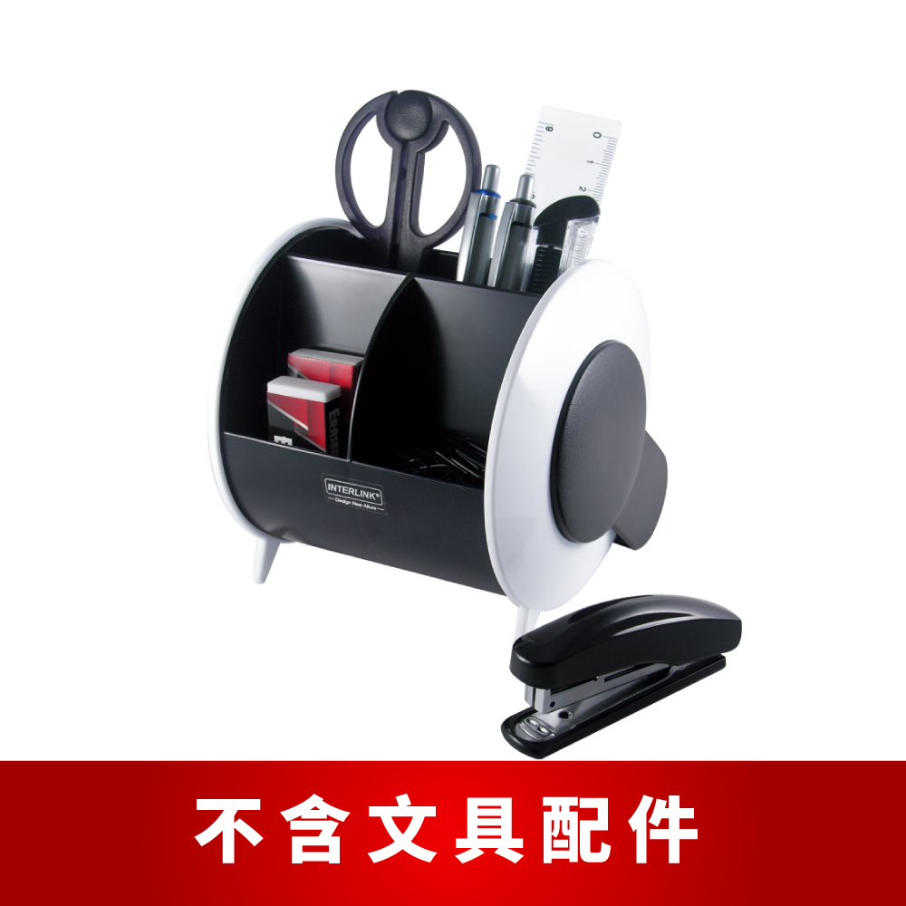 【O-Life】90 degree rotating storage box - black and white