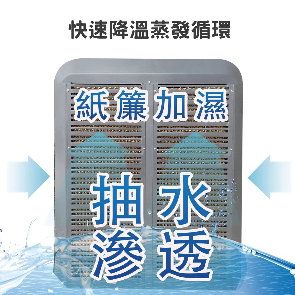 Kolin 100L High Power Large Airflow Water Cooler Fan KF-XK1265, , large