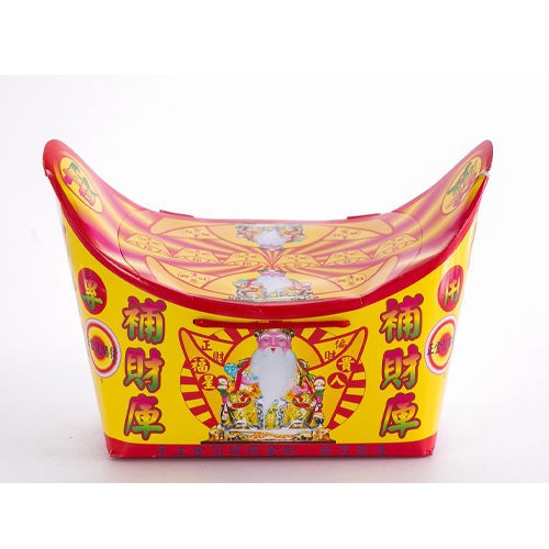 【金發財金紙】賜財運補財庫-福德正神大元寶(金紙-豪華版福德正神系列), , large