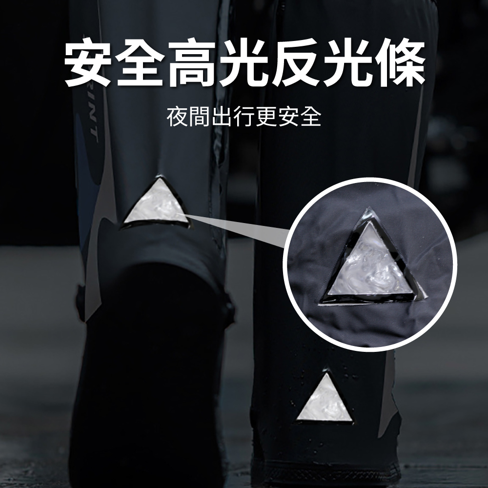 暴雨級耐磨防滑高筒雨鞋套_男女通用, , large