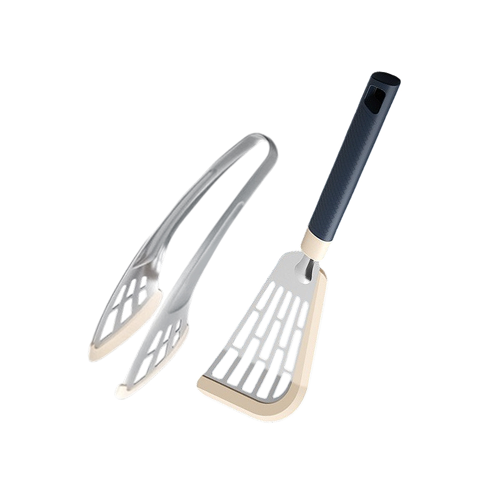 【Besthot】矽膠不銹鋼蝴蝶鏟組, , large