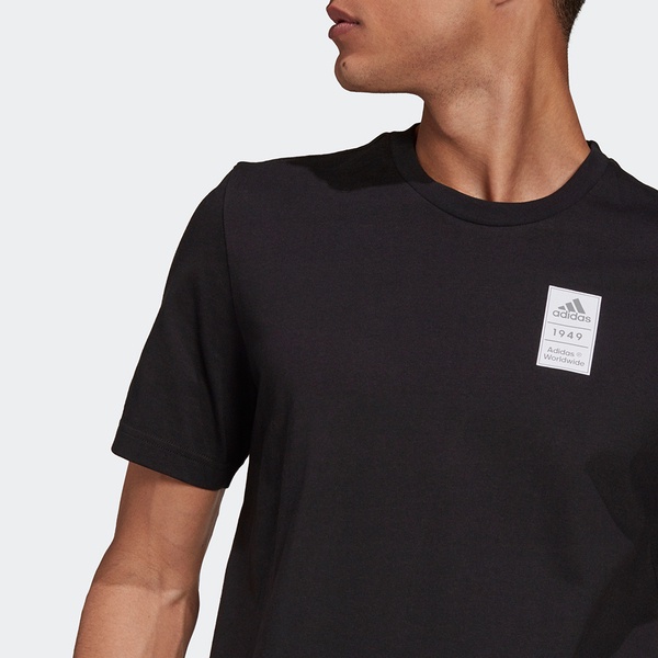 Adidas 3BAR LOGO TEE 2 男 短袖上衣 T恤 亞洲版 棉質 舒適 日常 穿搭 黑 [GU3642], , large