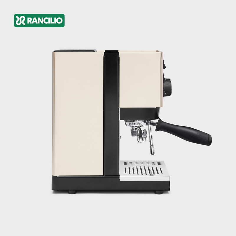 【Rancilio 藍奇里奧】Silvia 單鍋爐單孔 家用半自動咖啡機（時尚白）｜義式咖啡機, , large