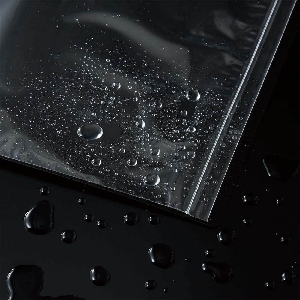 *需預訂【KING JIM】防潑水防塵收納資料夾 A5/12夾鏈袋 (8730)黃, , large