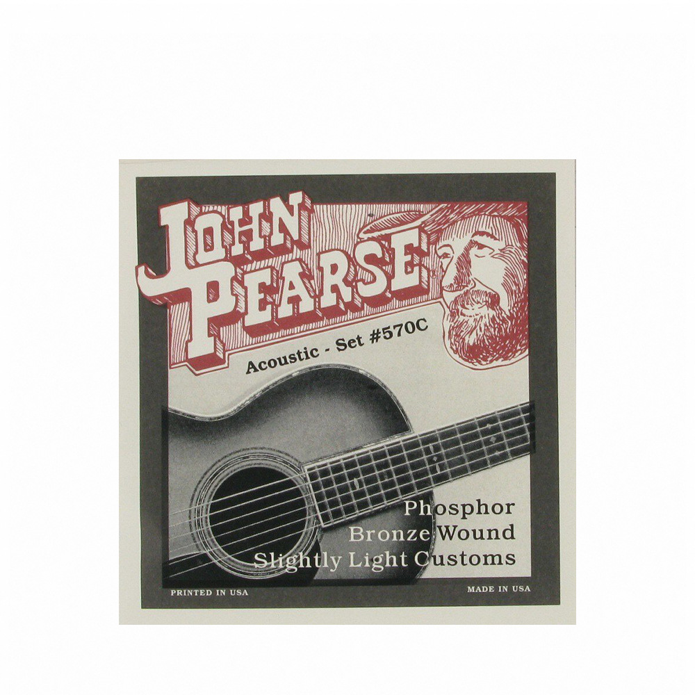 John Pearse 570C 磷青銅 11-52 民謠吉他套弦【敦煌樂器】, , large