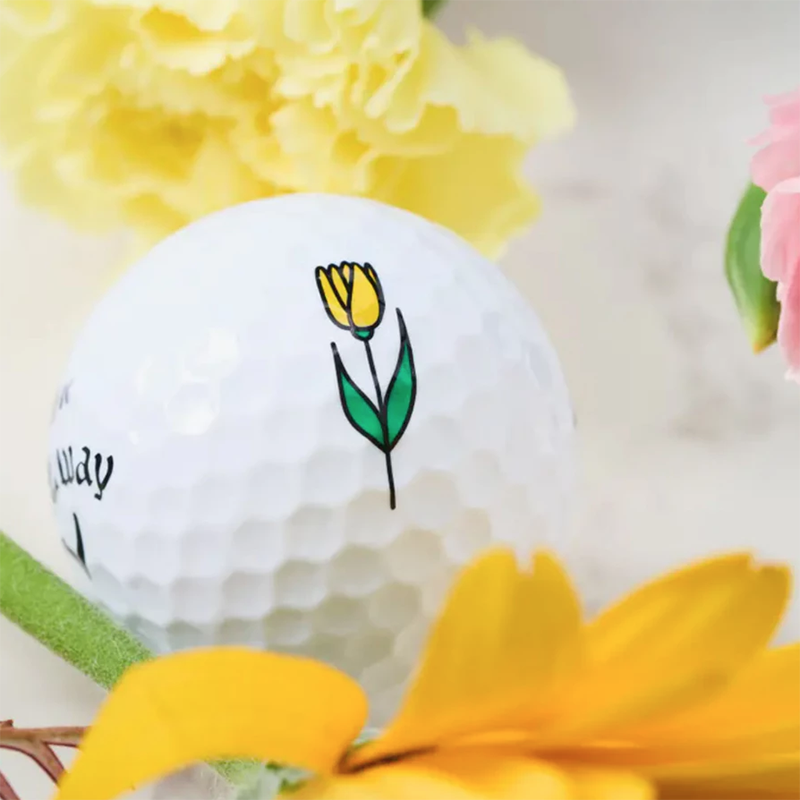 Callaway 玫瑰高爾夫球 Supersoft 12入/盒 花卉 高爾夫禮物 母親節禮物, , large