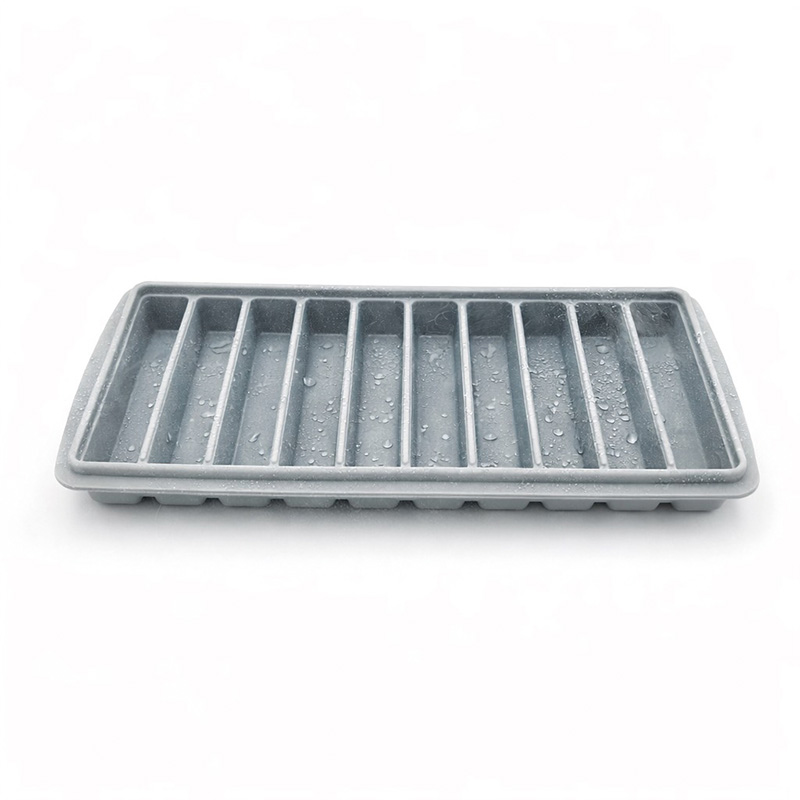 [巴果果]食品級多格製冰盒 長條形製冰格 冰塊盒 冰模 冰塊模具 好取冰 不易變形 居家必備  SIC-027, , large