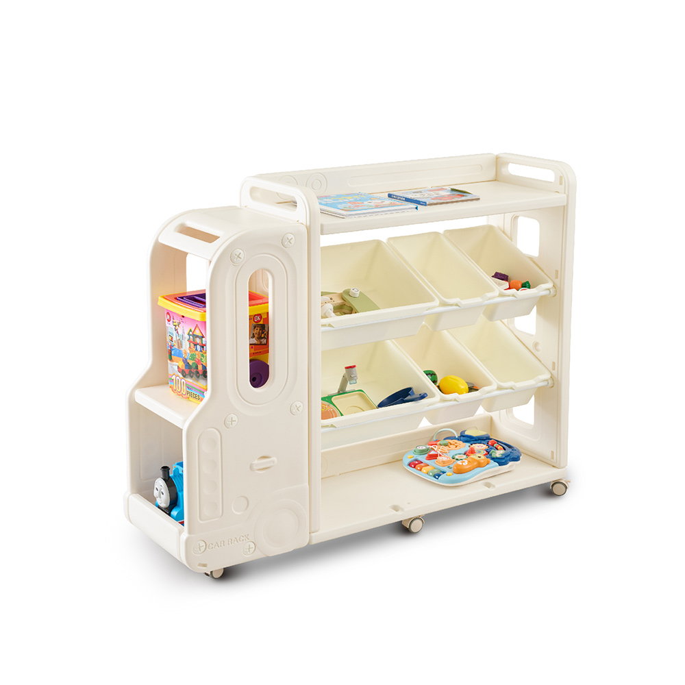 【巧福】大巴士層架收納櫃 CF-C03 移動式底輪/輕鬆收納玩具、書籍、日用品, , large