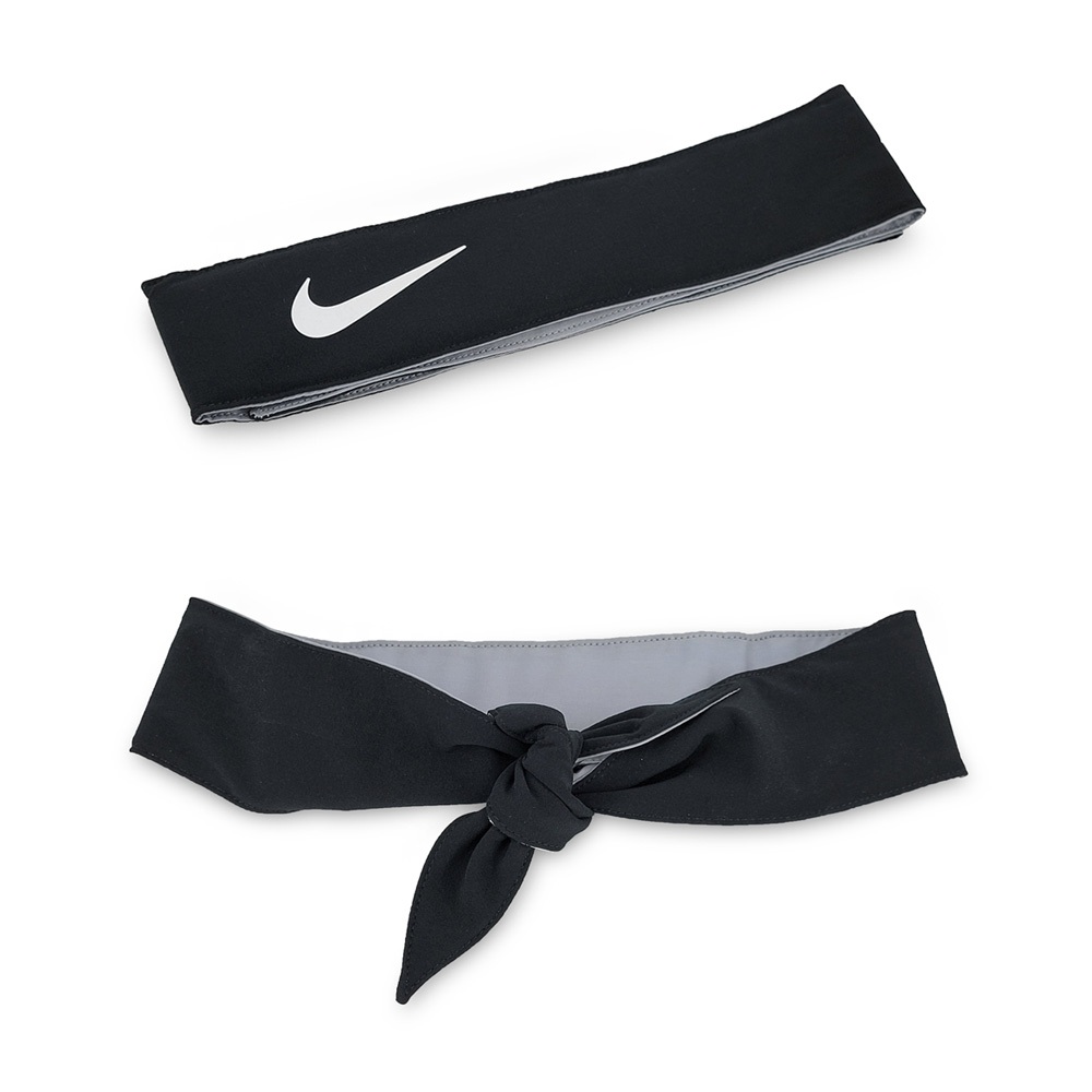 NIKE TENNIS 頭帶 訓練 戶外 運動 止汗髮帶 費德勒 納達爾 簡約 吸汗 乾爽 透氣 彈性 柔軟 黑 藍 白, , large