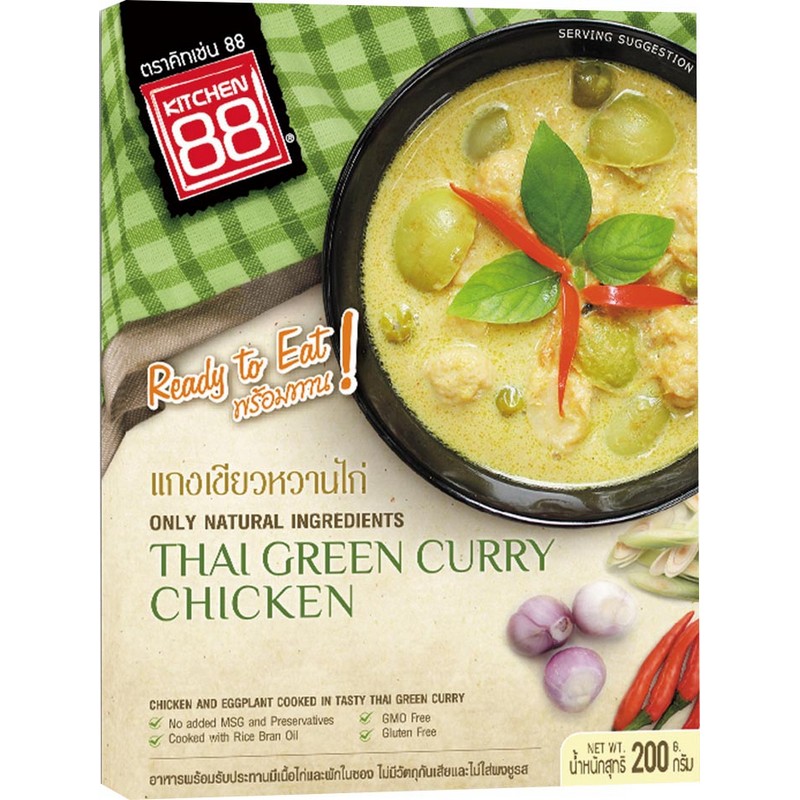 Kitchen泰式綠咖哩雞200g, , large