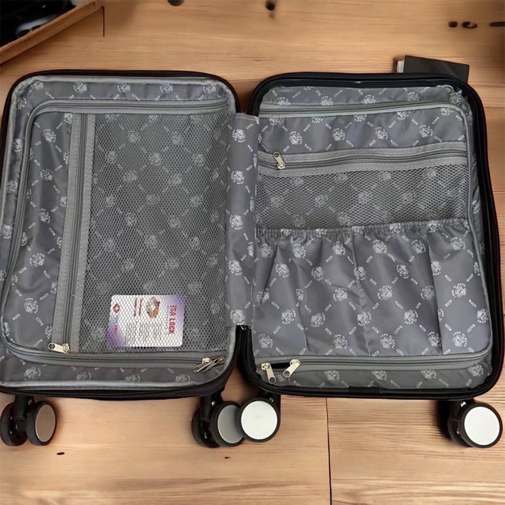~雪黛屋~LUPO 29寸行李箱PC+ABS加大防盜拉鍊海關鎖360旋轉飛機避震輪隱藏杯架W3320, , large