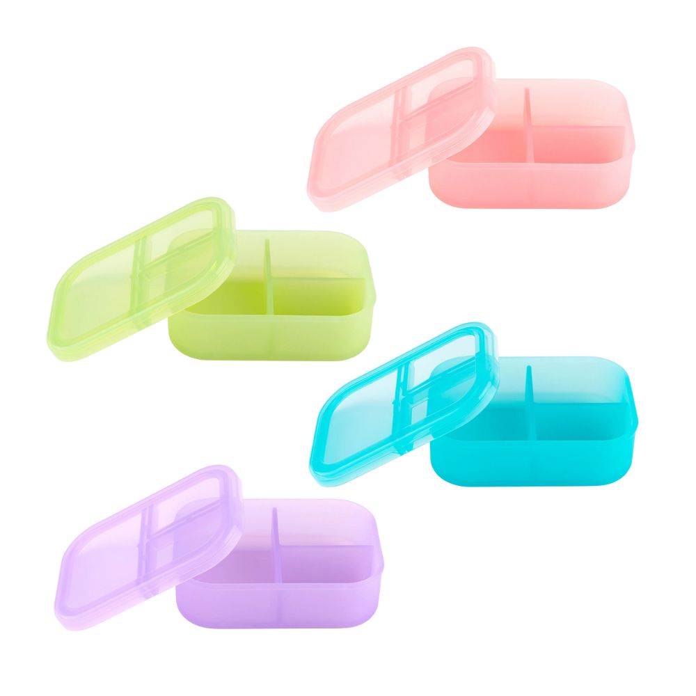 Bumkins 矽膠分格便當盒(多款可選), , large