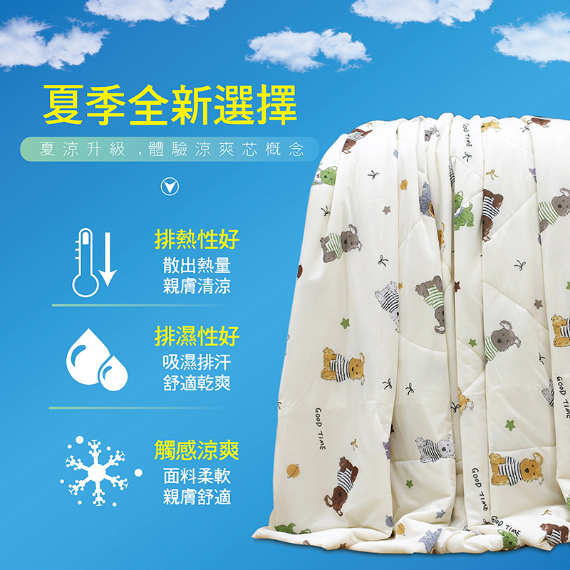 涼感紗銀離子冰冰被, , large