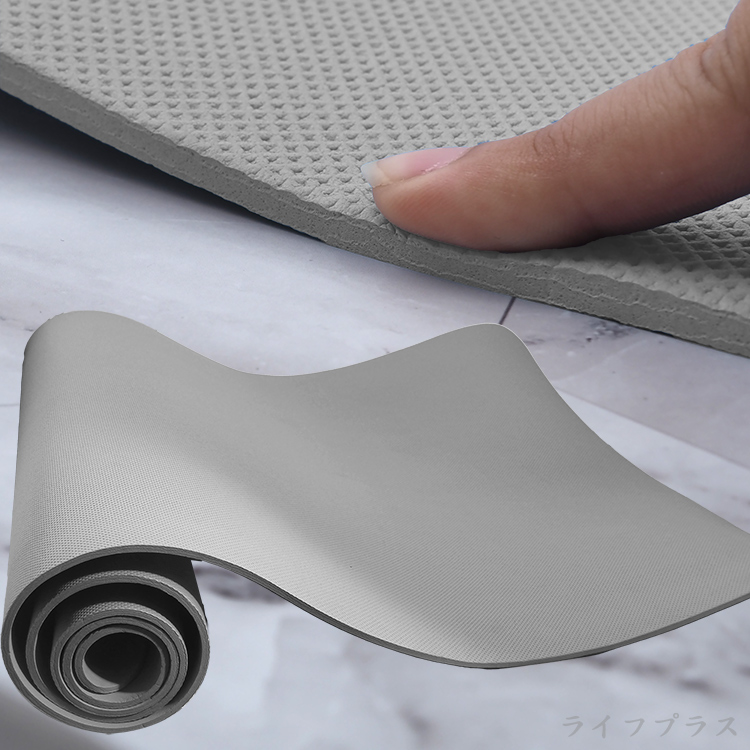 格紋素色瑜珈墊-61x173cm-2入, , large