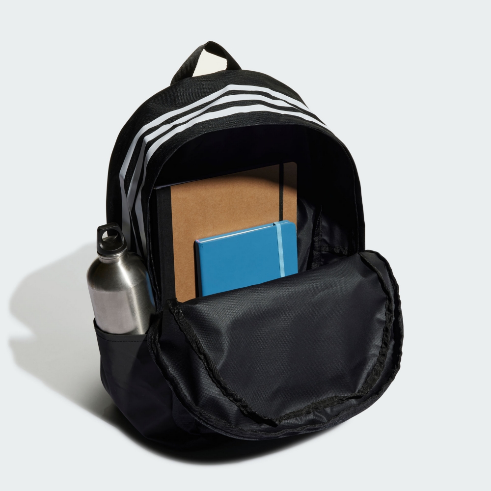 [家樂福] ADIDAS 3-STRIPES 後背包 黑  HH7073, , large
