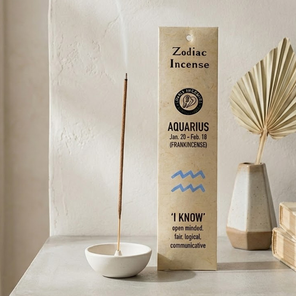 十二星座線香【12種香調】每包15支 尼泊爾lovely 手工竹籤香 線香 玫瑰 檸檬草 檀香 白鼠尾草 雪松木乳香杜松子茶樹 星座, , large