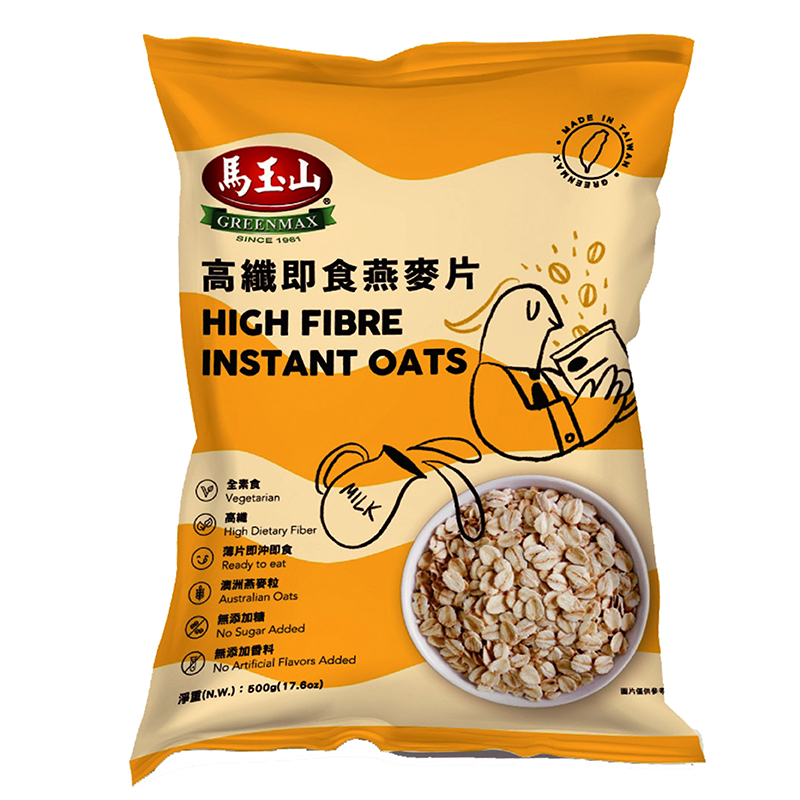 馬玉山高纖即食燕麥片500g, , large