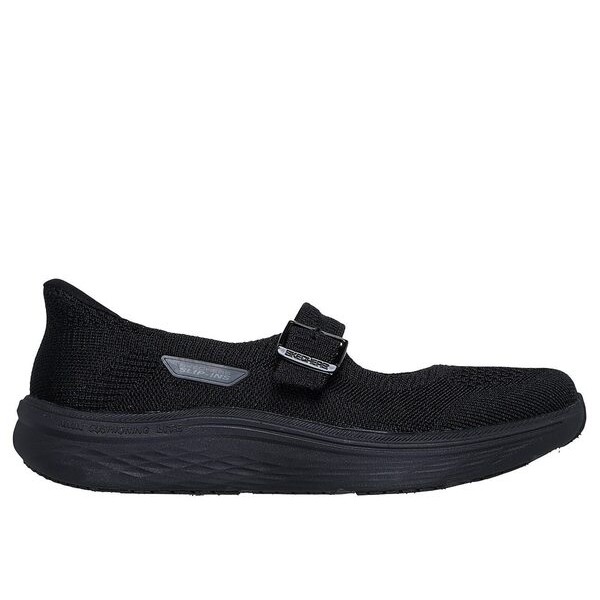 Kixpress-Skechers Max Cushioning Lite Aura 女 運動休閒鞋 舒適 黑 [137466BBK], , large