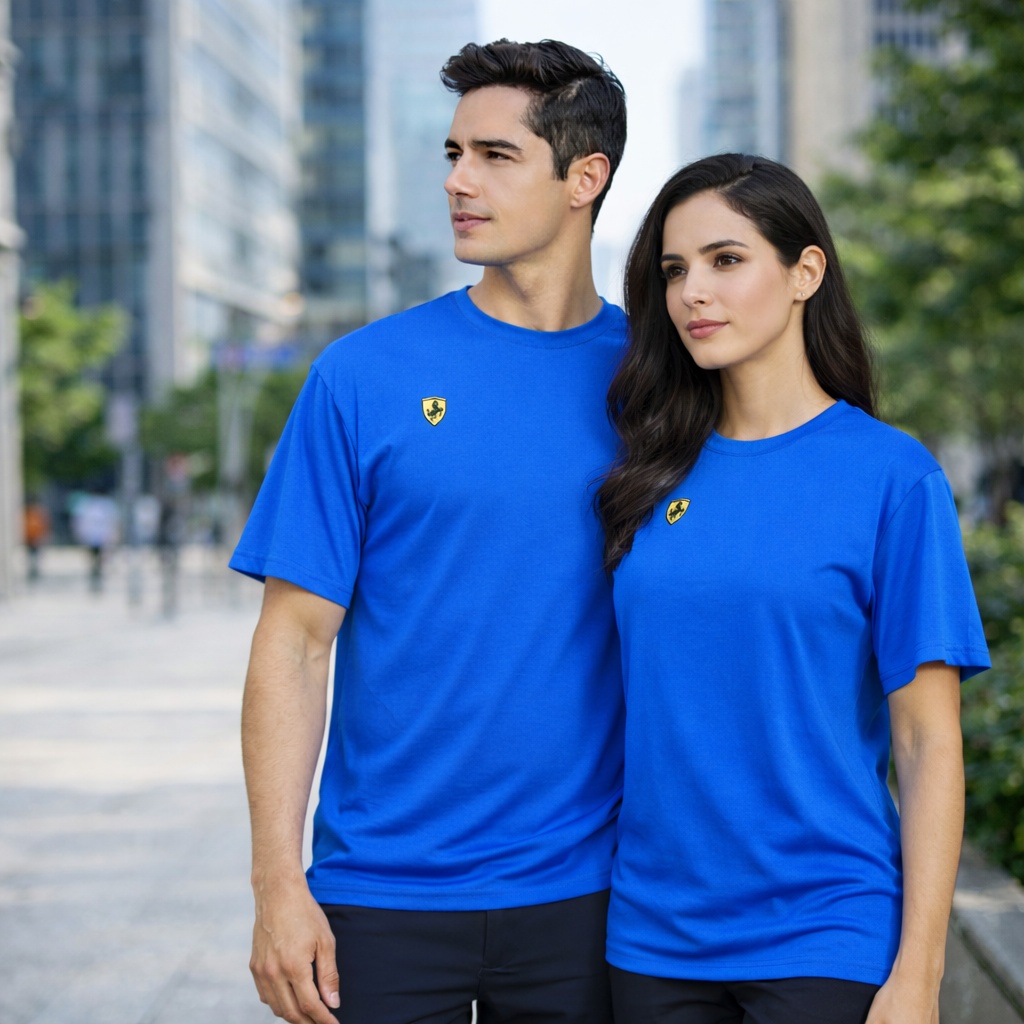 【FALALI】短袖冰感T恤-女(寶藍), , large