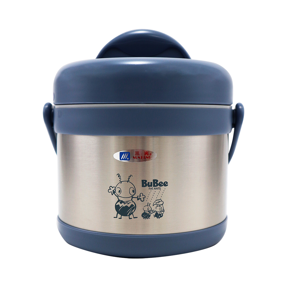 源味二層高真空304不鏽鋼提鍋-1.1L-2入, , large