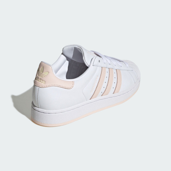 Kixpress-Adidas Superstar II W 女 運動休閒鞋 經典 貝殼頭 三葉草 舒適 百搭 白 粉膚 [JH7056], , large