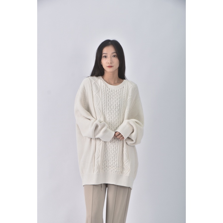 (XL) gap質感棉質圓領杏色長袖上衣二手衣, , large