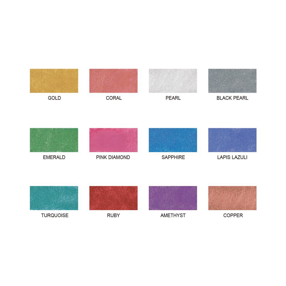 *需預訂【Kuretake 日本吳竹】珠寶水彩盒 十二色 (WSKG204-5), , large