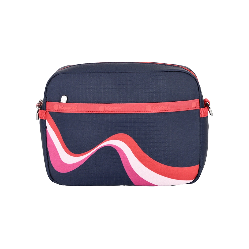 |快速出貨|Lesportsac Deluxe Crossbody 拉鍊斜背包/ 復古波浪, , large