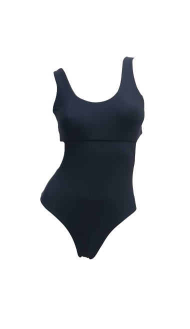 QXHEE.T.Made in Taiwan. Boxer vest swimsuit, , large