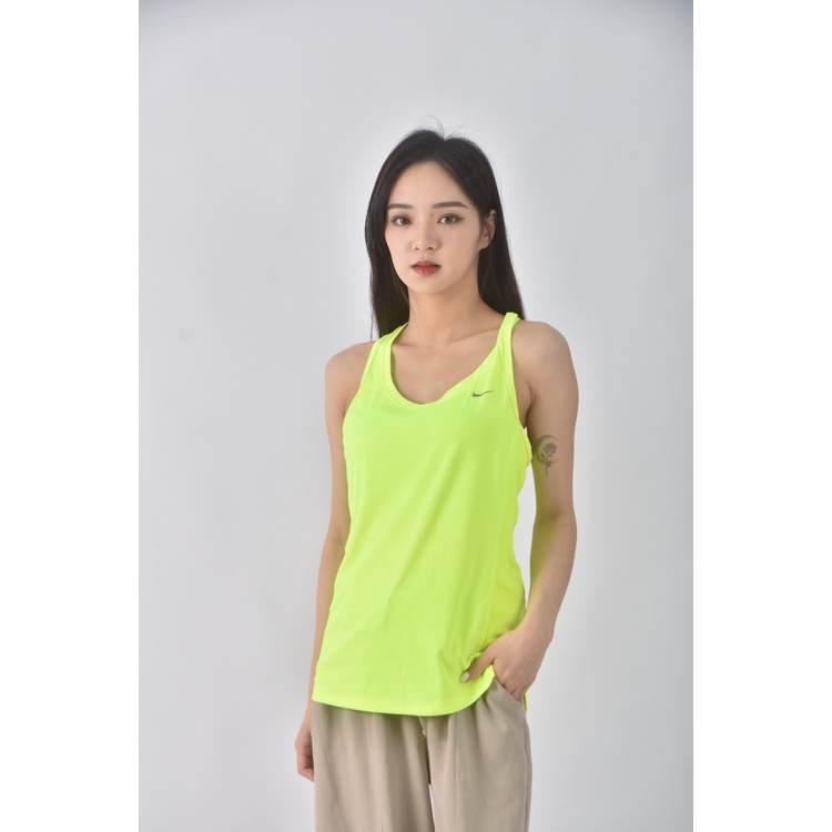 (S) nike運動背心綠色上衣二手衣, , large