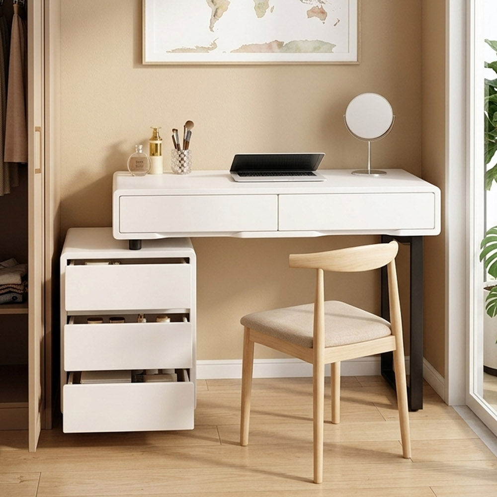 【AOTTO】現代簡約伸縮化妝台化妝桌/梳妝台/收納櫃(FT-019), , large