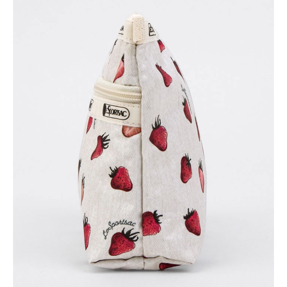 |快速出貨|Lesportsac Cosmetic Clutch 雙層拉鍊收納化妝包 送禮推薦-莓果輕舞, , large