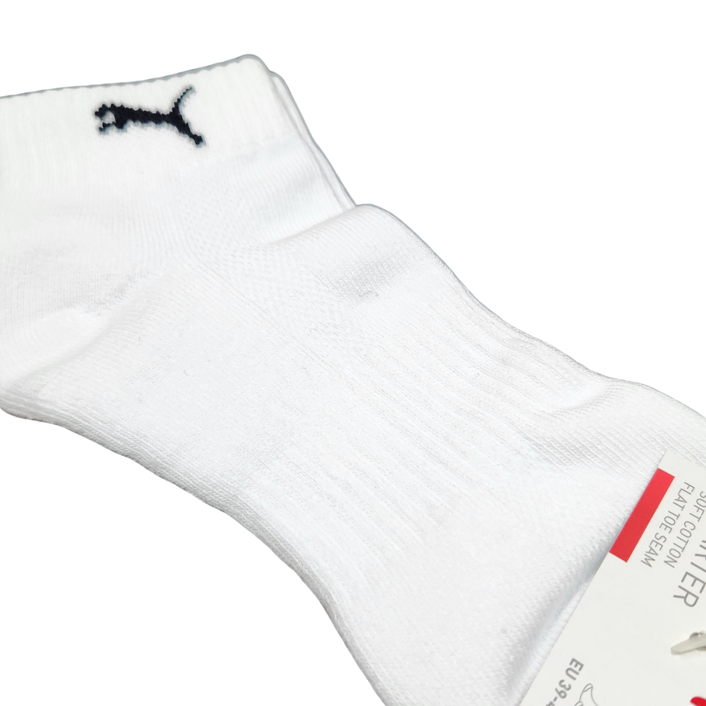 [秉宸] PUMA NOS厚底短襪 2入 白 BB098701, , large