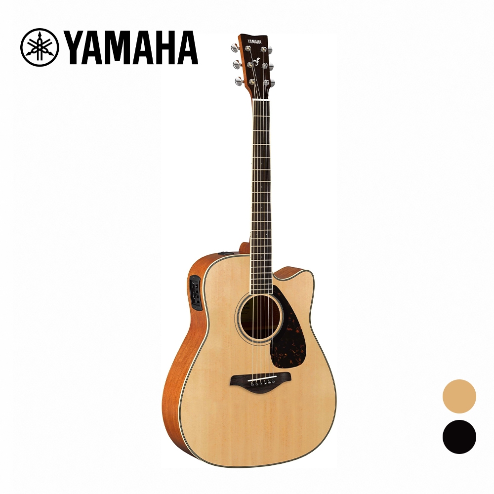 YAMAHA FGX820C NT/BL 面單板 電木吉他 原木/黑色【敦煌樂器】, , large