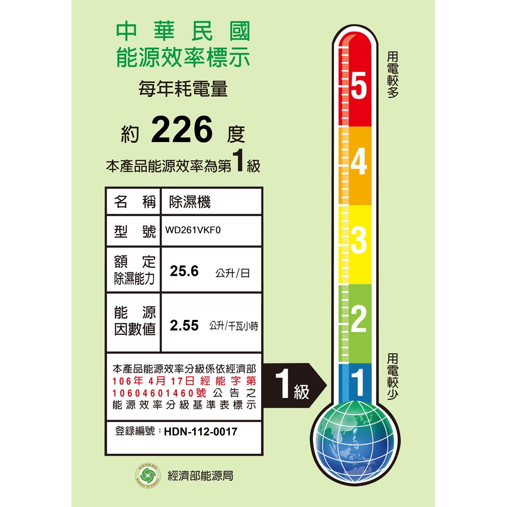 LG 25.6公升 PuriCare™ 一級節能 WiFi雙變頻除濕機 WD261VKF0, , large