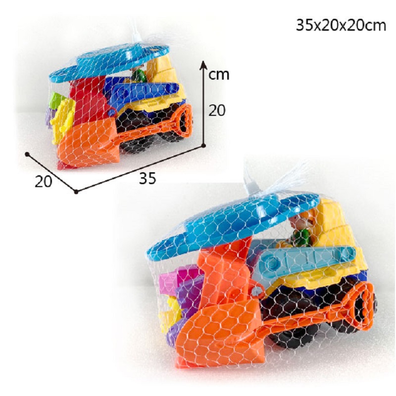 SOAK Bulldozer Beach Toy-7pk, , large